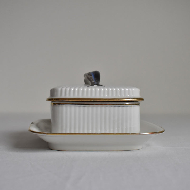 Vintage sardine case with plate, Bétoule et Legrand