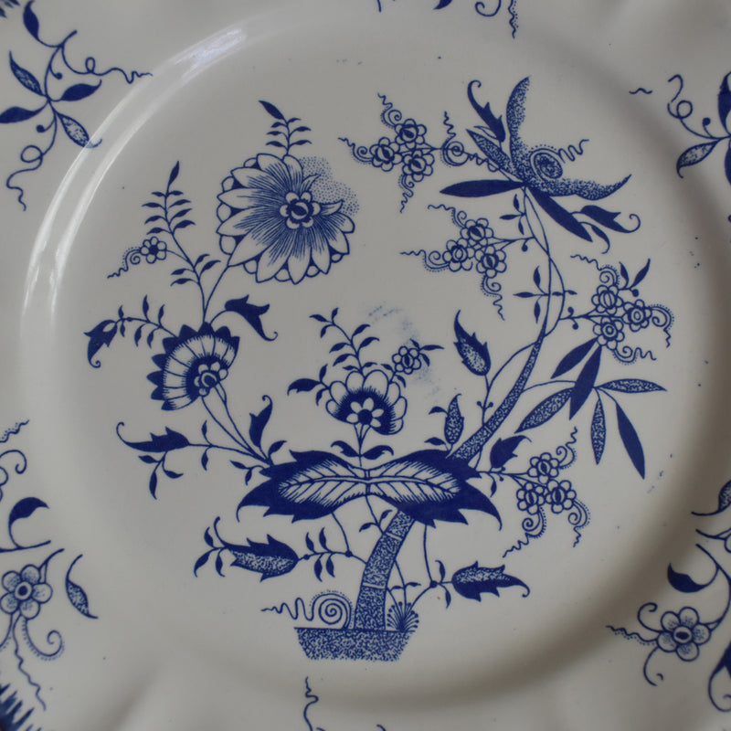 Vintage dessert plate Sarreguemines Lancaster B