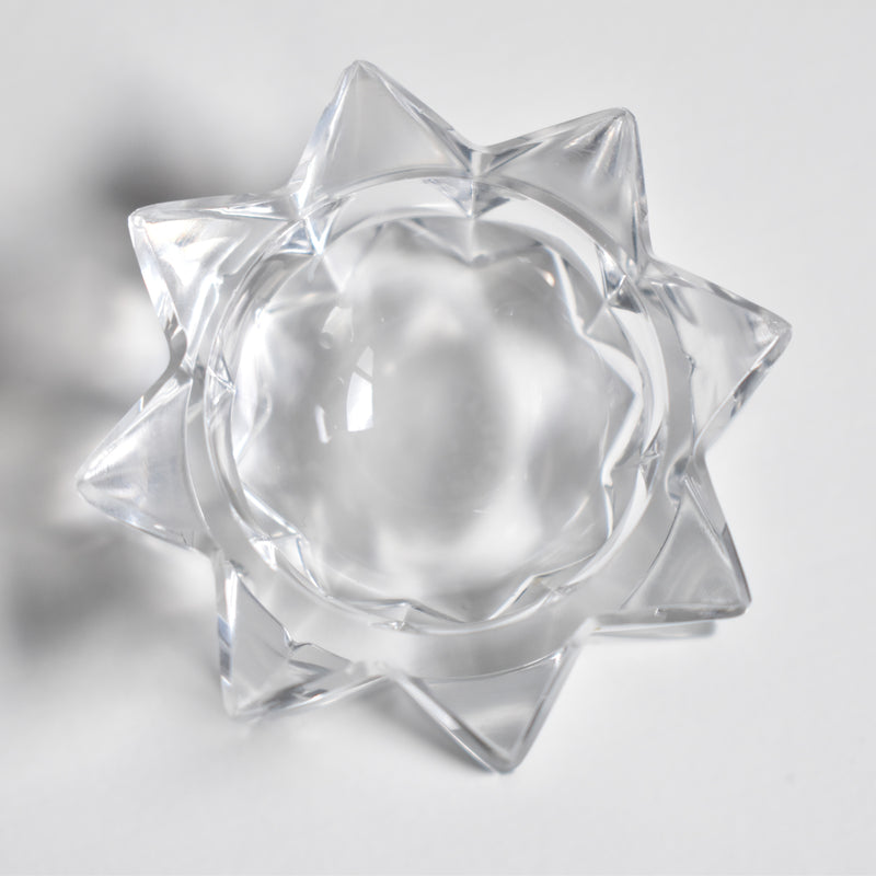 Vintage Saint Louis Crystal Salt Cellars - Set of 2