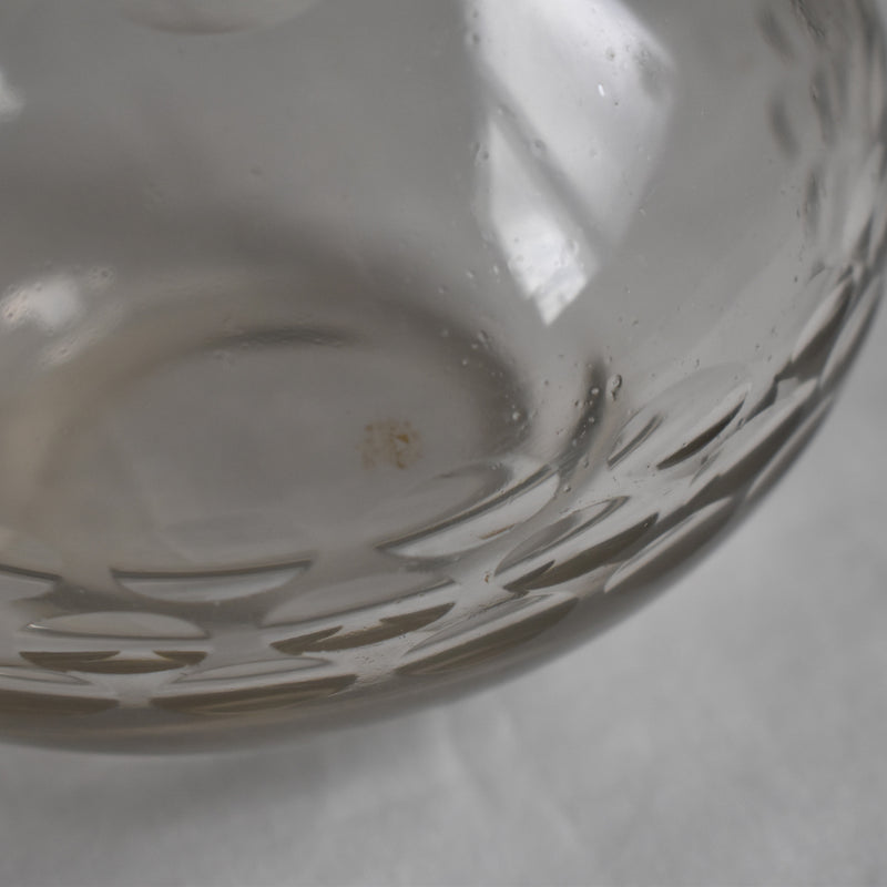 ヴィンテージ ガラスカラフェ