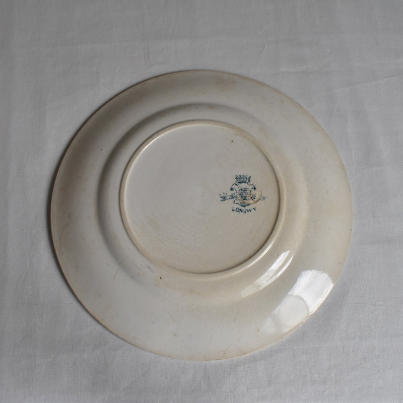 Antique Plate Rond-point Chartres A