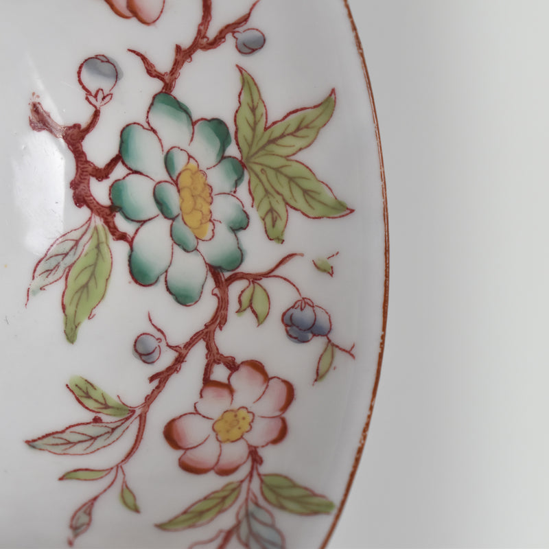 Antique teacup and saucer, Sarreguemines Minton 216 A