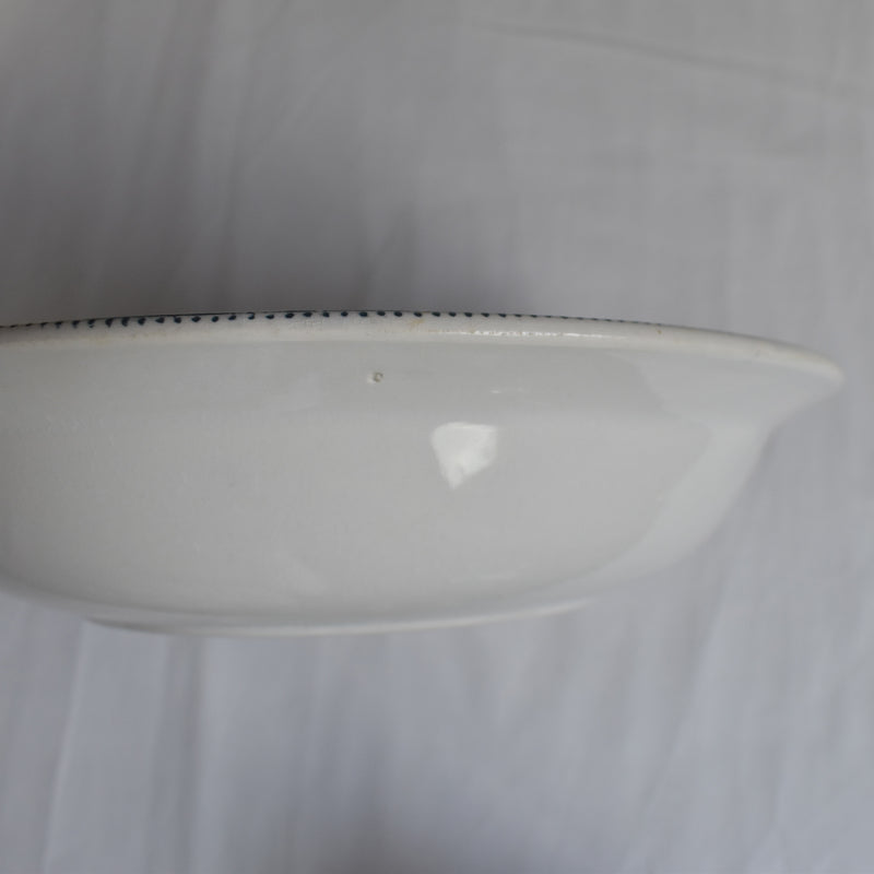 Antique Deep Plate St. Amand Maroc