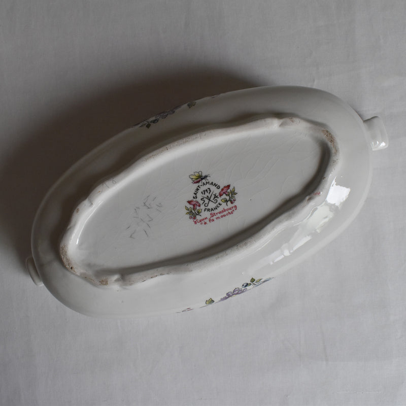 Vintage Saint Amand Jardinière Vieux Strasbourg a la Mouche