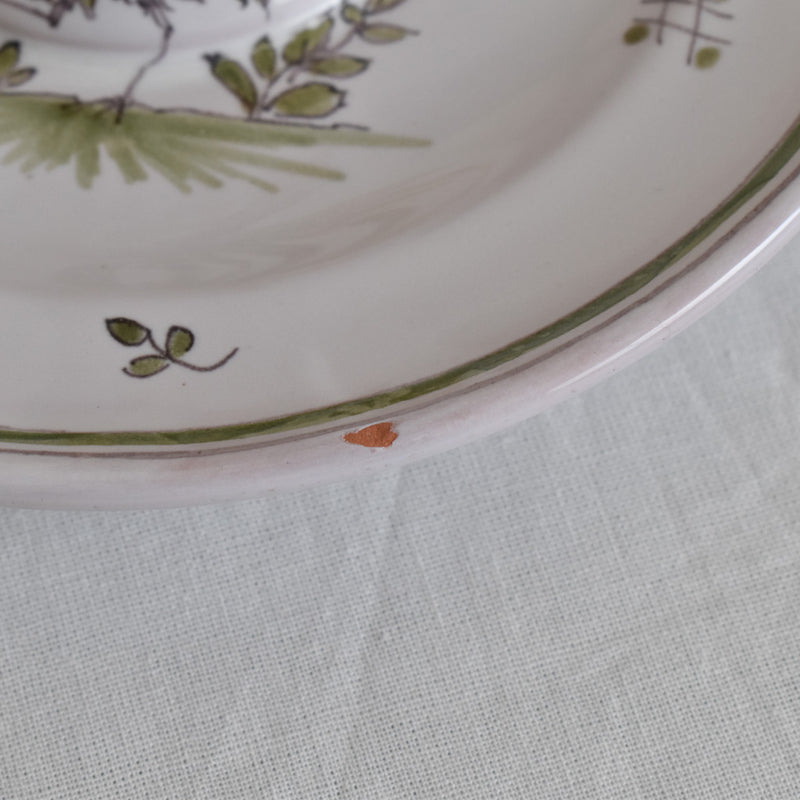 Vintage Moustiers Candle Holder