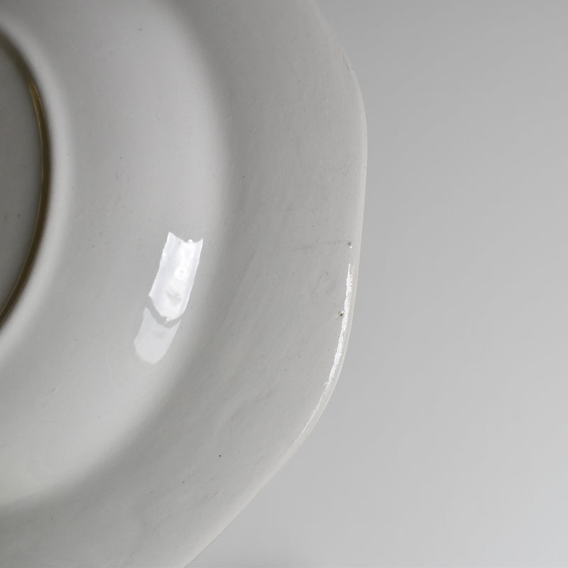 Vintage deep plate, Digoin & Sarreguemines Odile B