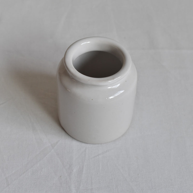 Vintage Stoneware Mustard Pot