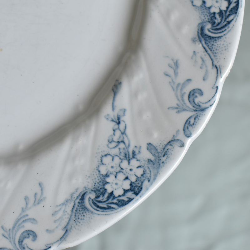 Antique Plate Lunéville Angèle A