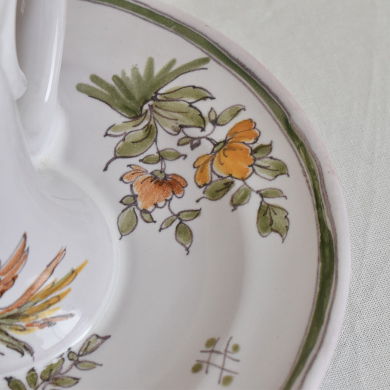 Vintage Moustiers Candle Holder