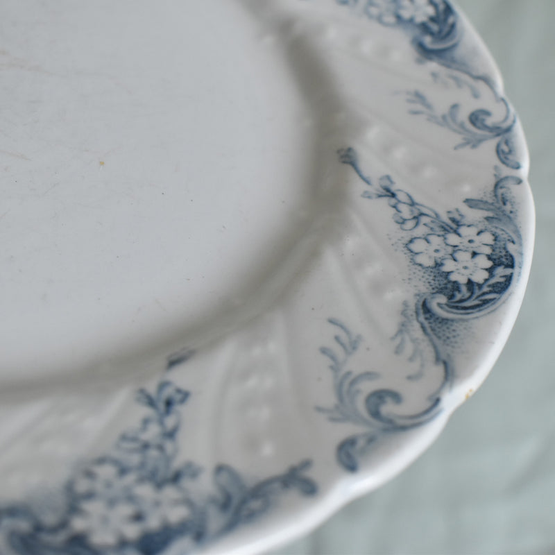 Antique Plate Lunéville Angèle A