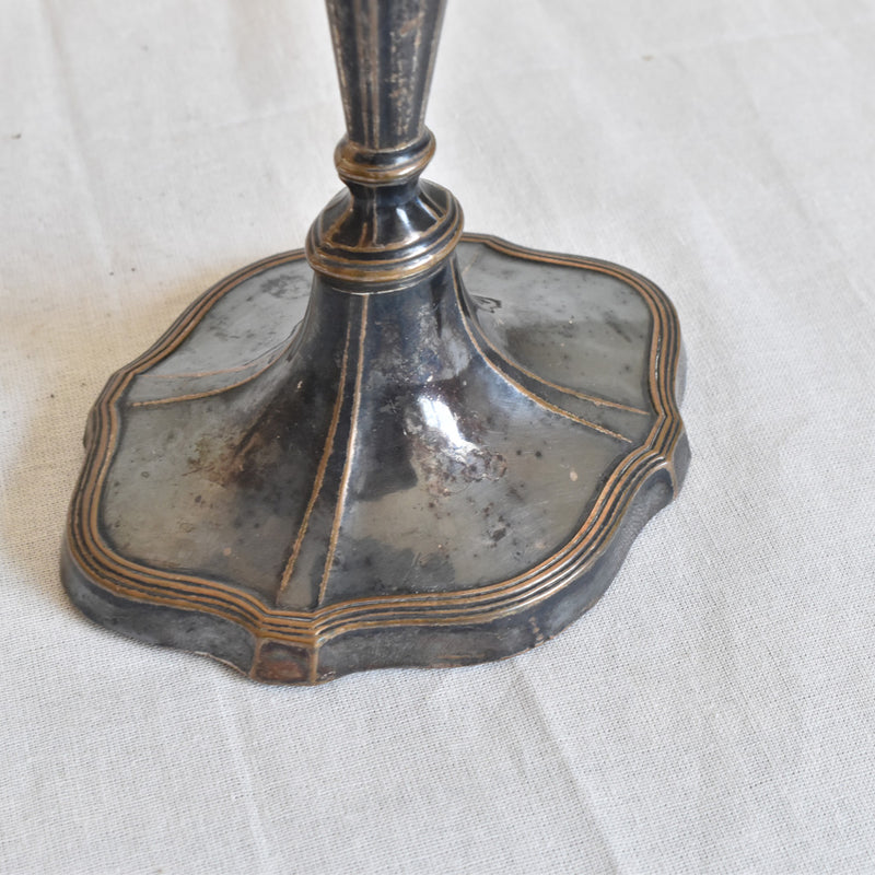 Vintage Metal Candle Holder
