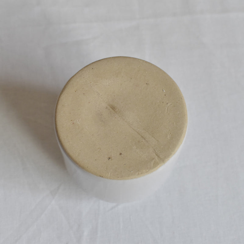 Vintage Stoneware Mustard Pot