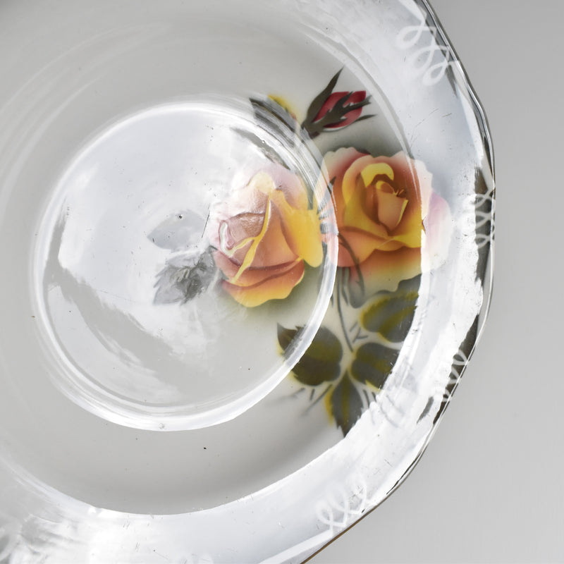 Vintage deep plate, Digoin & Sarreguemines Odile B