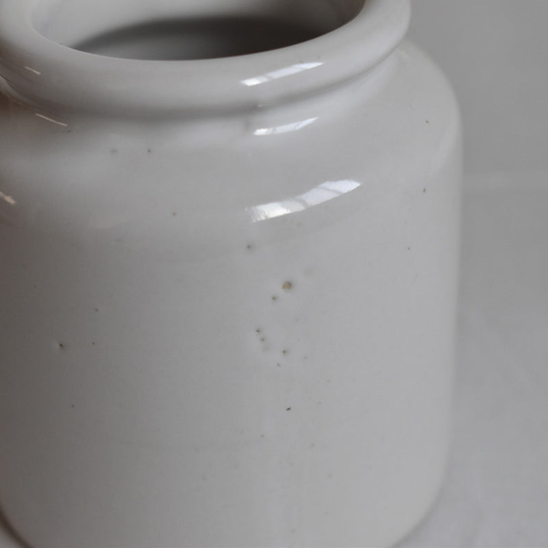 Vintage Stoneware Mustard Pot