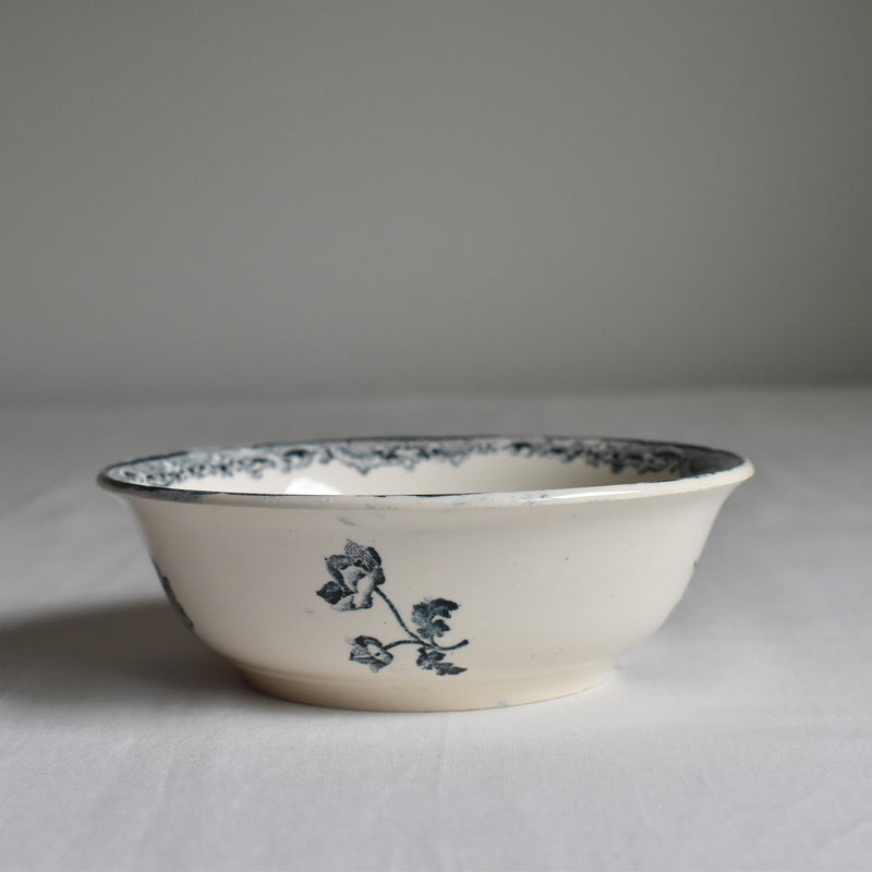Antique Bowl - Sarreguemines Fontanges