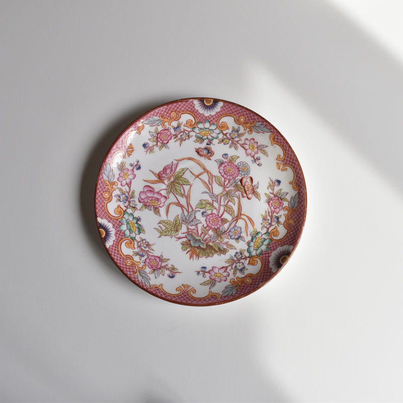 Antique Teacup & Saucer Sarreguemines Minton 216 B
