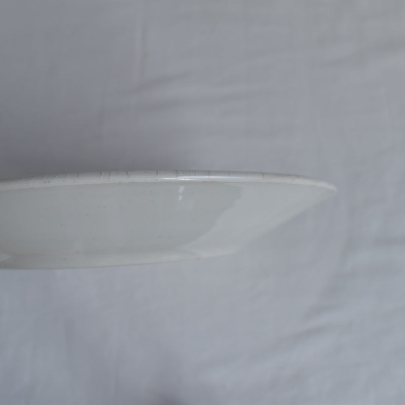 Antique Plate K&G Lunéville Platane Z7
