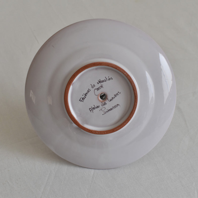 Vintage Moustiers Candle Holder