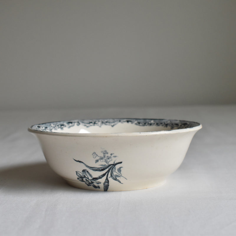 Antique Bowl - Sarreguemines Fontanges