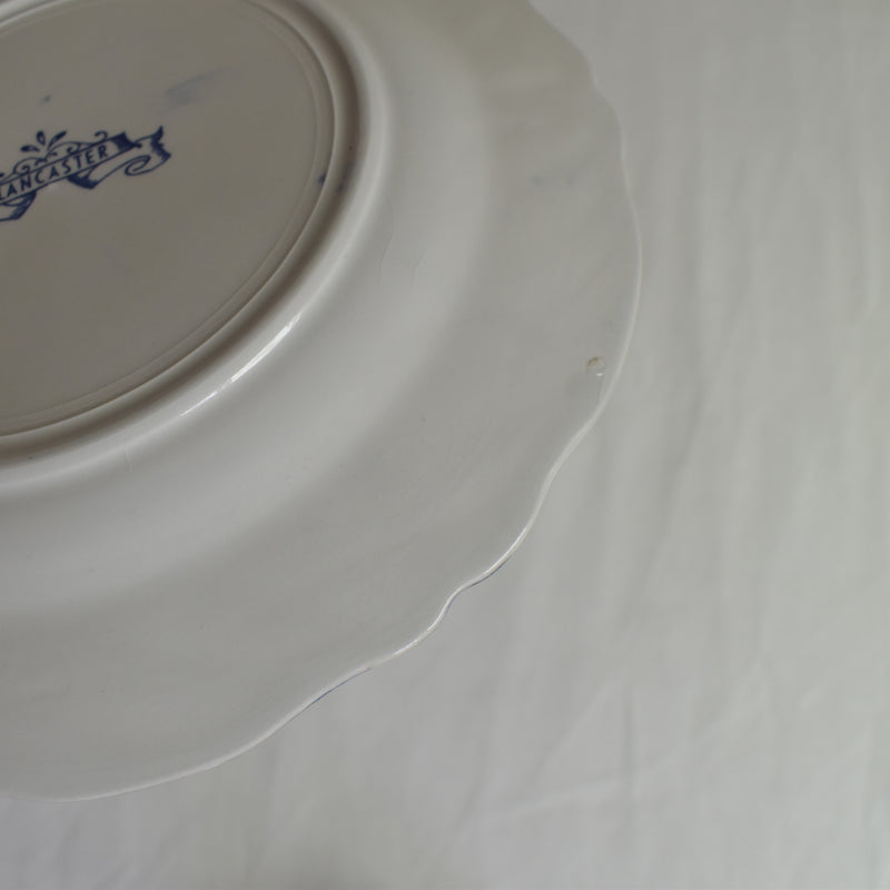 Vintage Dessert Plate Sarreguemines Lancaster A