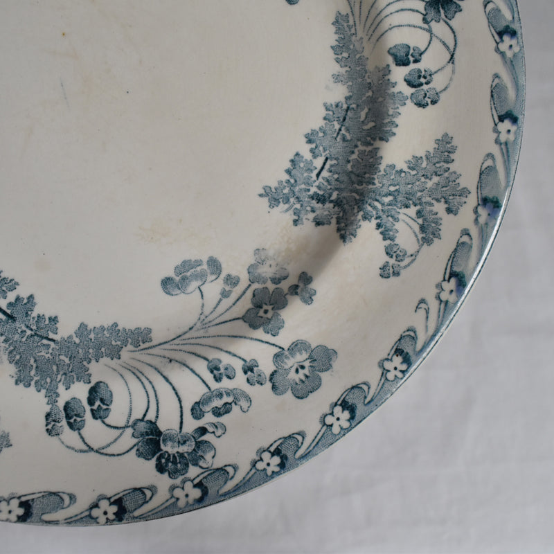 Antique Plate Rond-point Chartres A