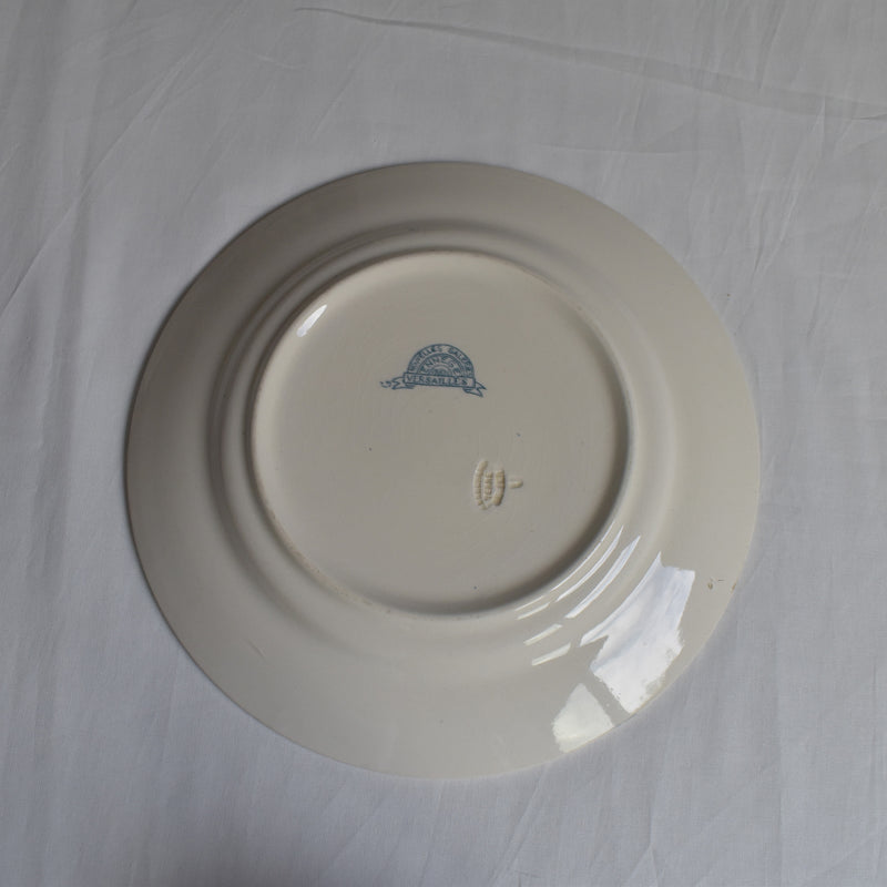 Antique Plate Longchamp Versailles