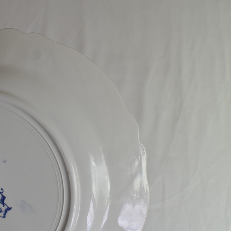 Vintage Dessert Plate Sarreguemines Lancaster A