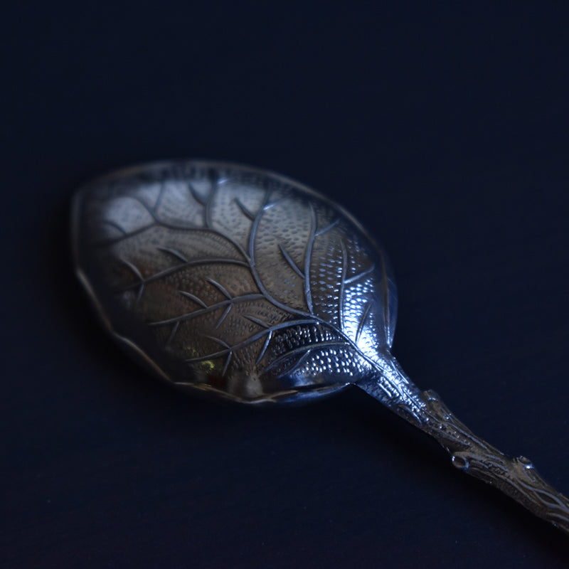 Set of 2 Vintage Mocha Spoons