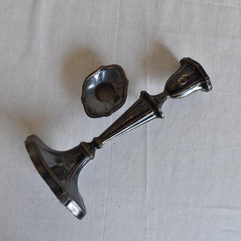 Vintage Metal Candle Holder