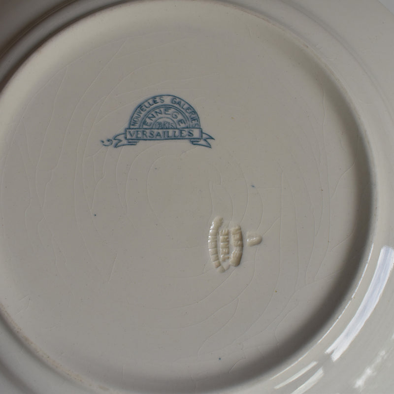 Antique Plate Longchamp Versailles
