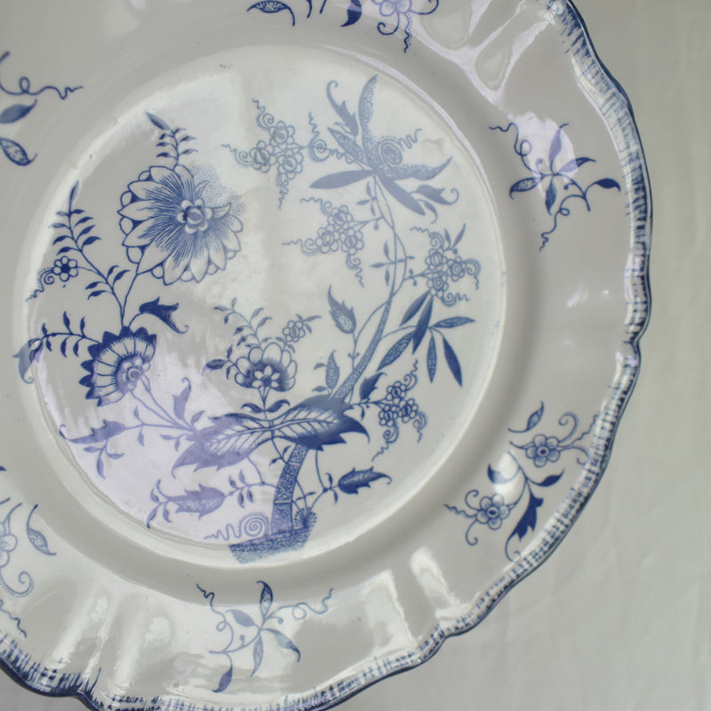 Vintage Dessert Plate Sarreguemines Lancaster A