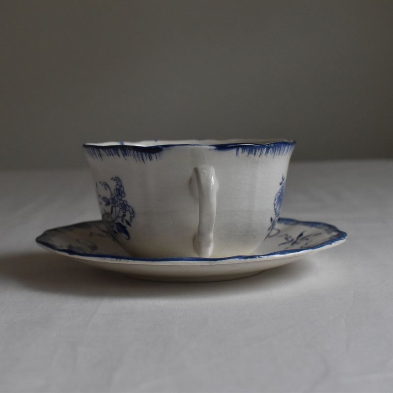 Vintage Chocolate Cup & Saucer Lancaster B
