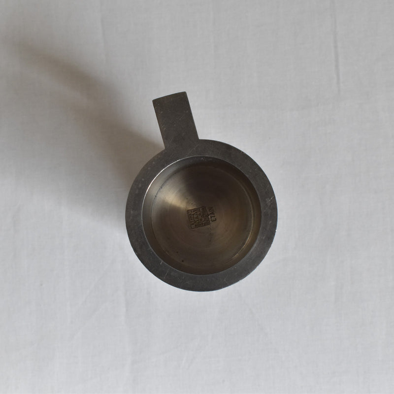 Vintage Pewter Measuring Cup, Whisky