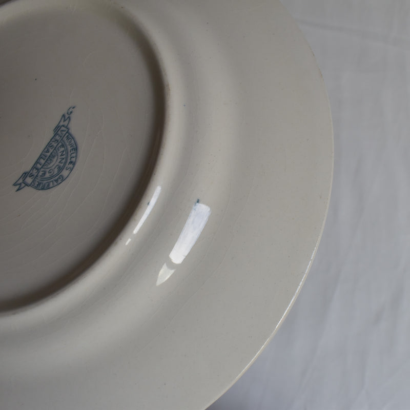 Antique Plate Longchamp Versailles