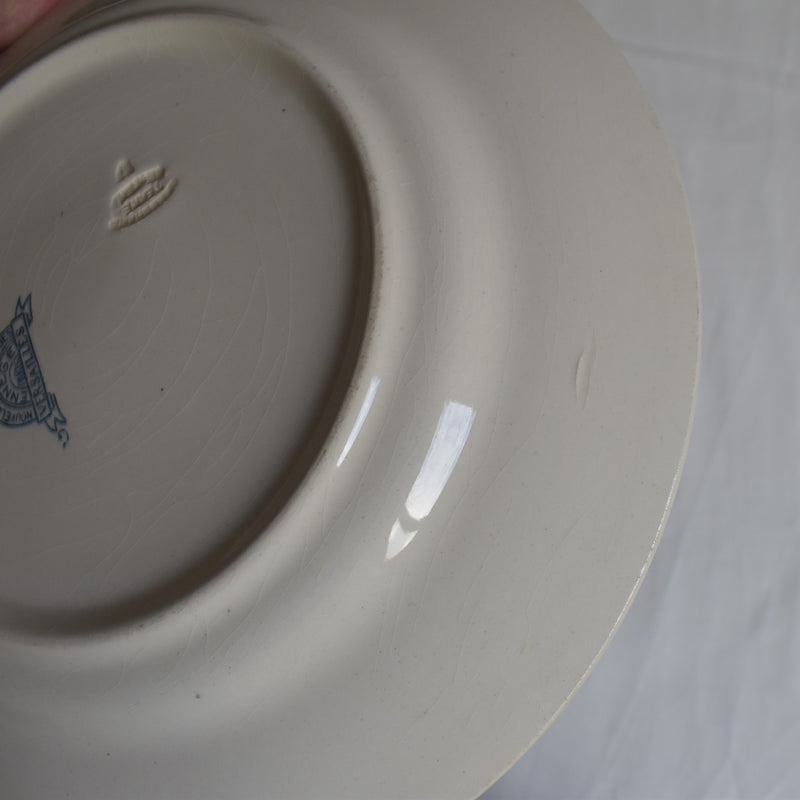 Antique Plate Longchamp Versailles