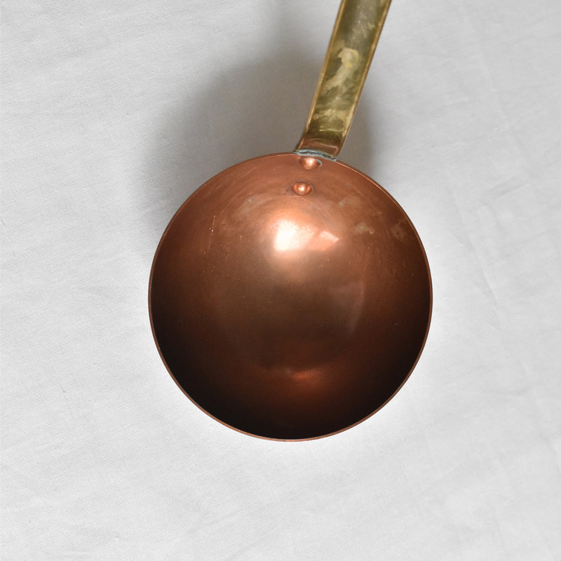 Brass Ladle & Meat Fork