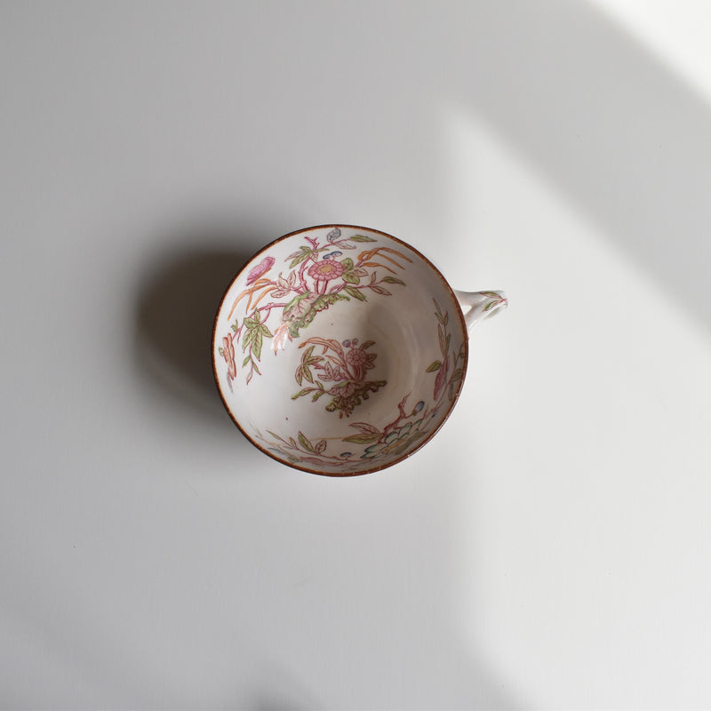 Antique Teacup & Saucer Sarreguemines Minton 216 B
