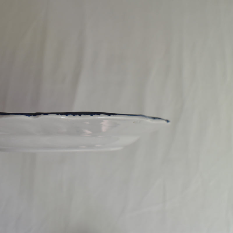 Vintage Dessert Plate Sarreguemines Lancaster A