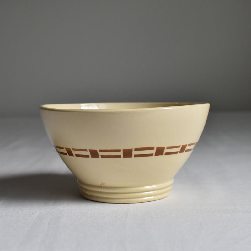Vintage Café au Lait Bowl Digoin & Sarreguemines 9196