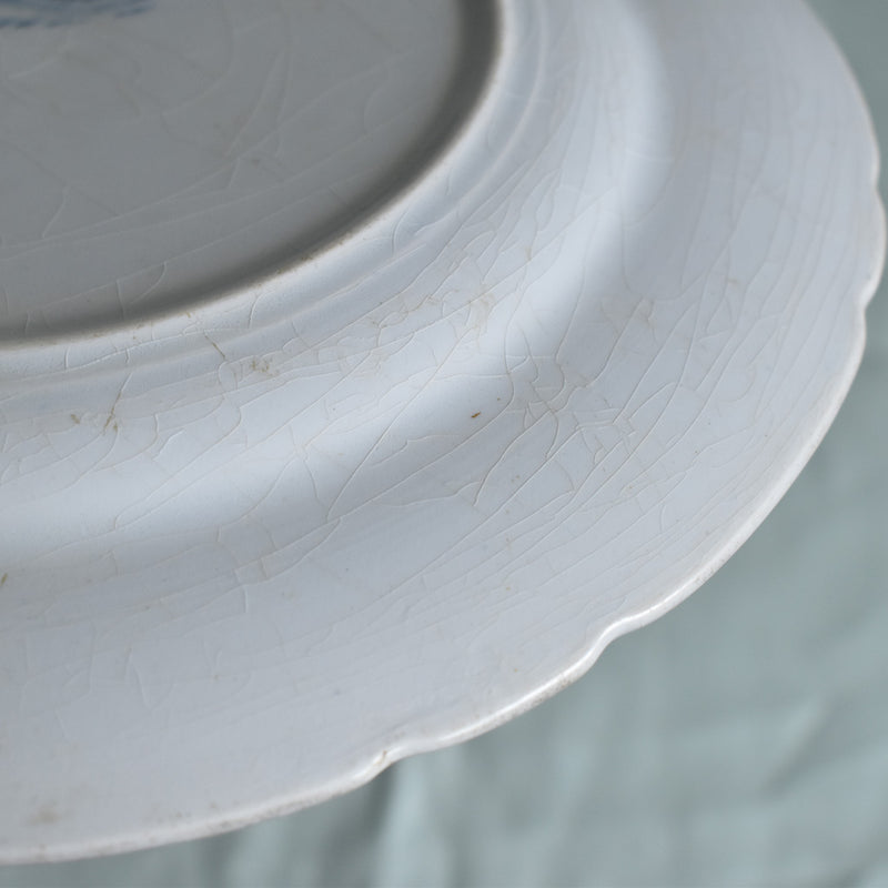 Antique Plate - Lunéville Angèle C