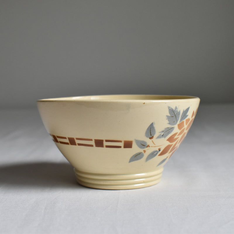 Vintage Café au Lait Bowl Digoin & Sarreguemines 9196