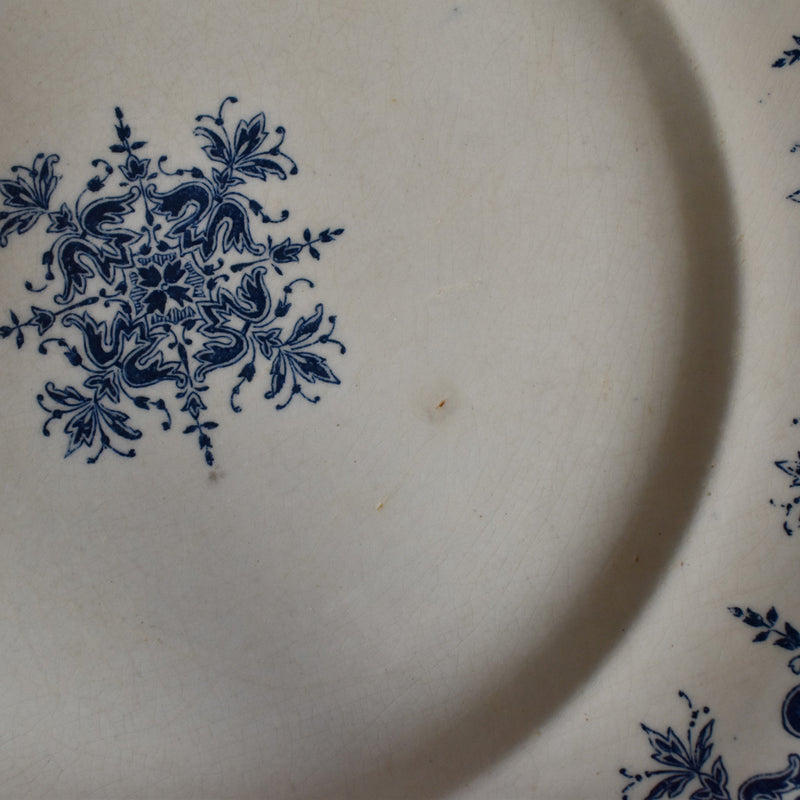 Antique plate, Clairefontaine, Rouen