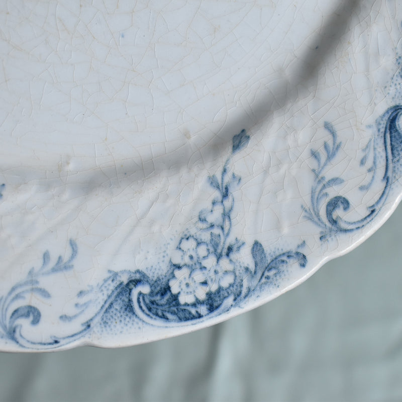 Antique Plate - Lunéville Angèle C
