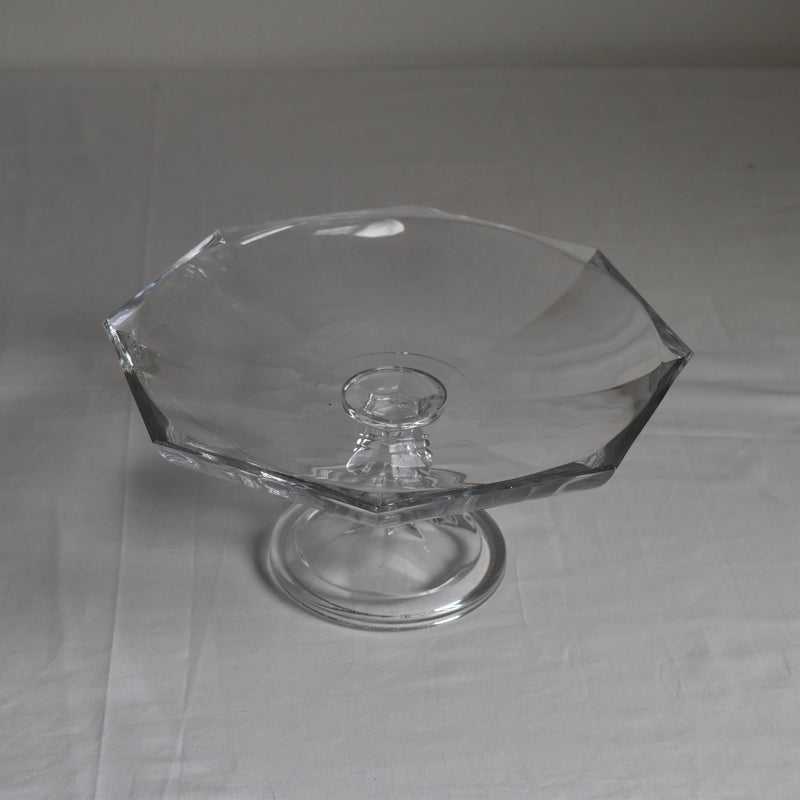 ヴィンテージガラスコンポティエ