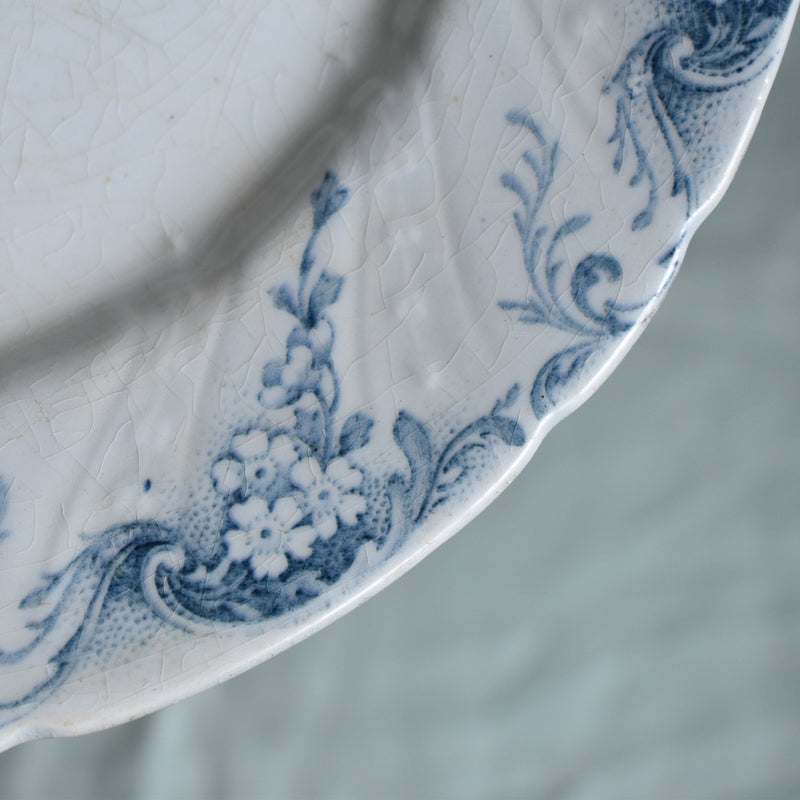 Antique Plate - Lunéville Angèle C