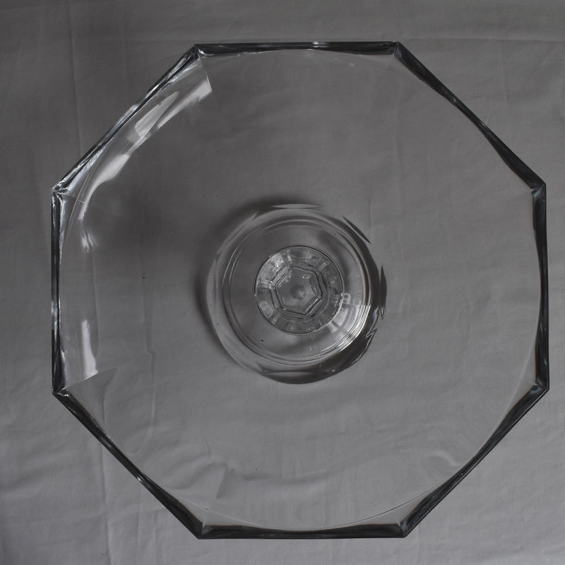 ヴィンテージガラスコンポティエ