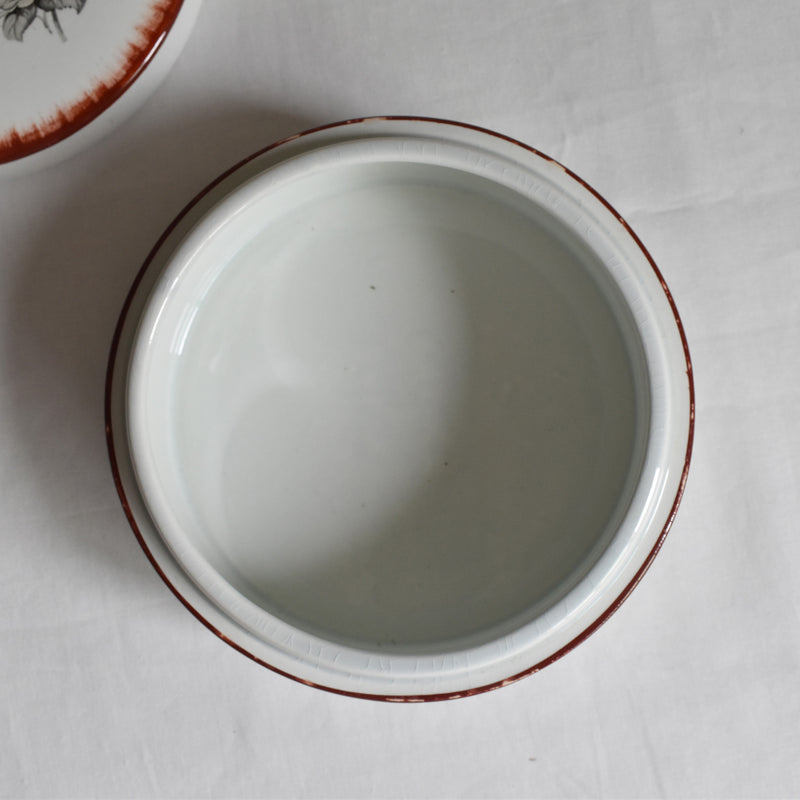 Vintage Sarreguemines Ceramic Box