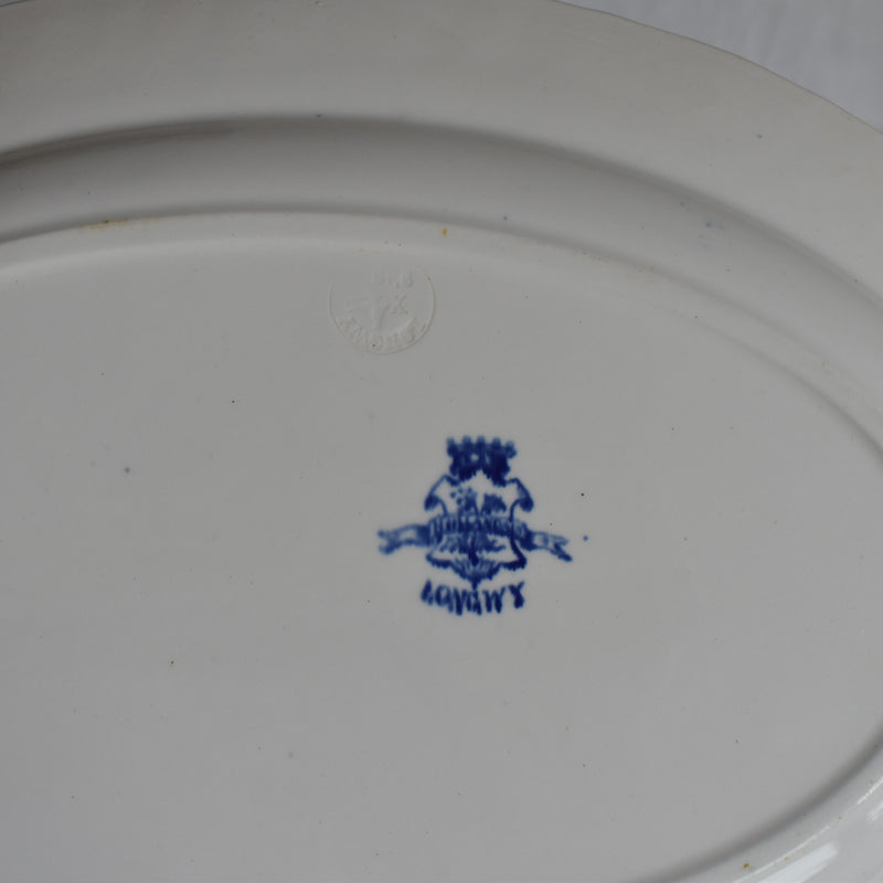Antique Oval Platter Ron UI