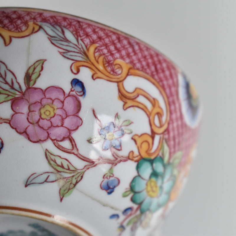 Antique Teacup & Saucer Sarreguemines Minton 216 B