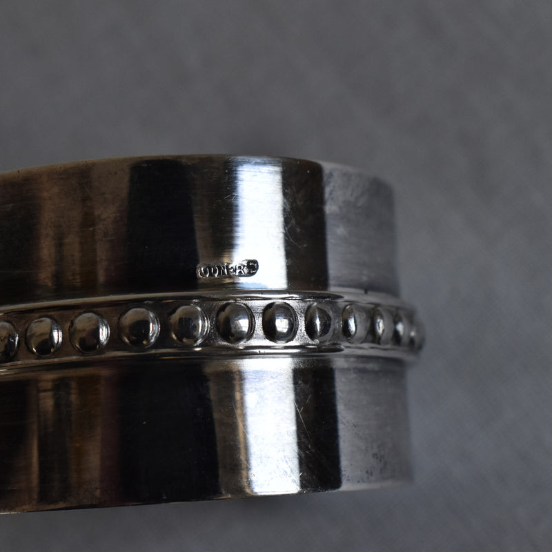 ヴィンテージ　ナプキンリング　シルバーメッキ